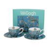Porcelánová šálka s podšálkou Van Gogh Almond Blossom 90 ml sada 2ks