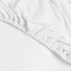 NEPRIEPUSTNÉ JERSEY PRESTIERADLO SG 001 180X200 CM CM BIELA