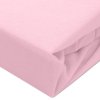 DETSKÉ NEPRIEPUSTNÉ JERSEY PRESTIERADLO SG 005 70X140 CM SVETLORUŽOVÁ