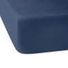 SATÉNOVÉ PRESTIERADLO 011 160X200 CM TMAVOMODRÉ