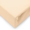 JERSEY PRESTIERADLO 160X200 CM, VÝŠKA 30 CM BÉŽOVÉ