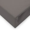 JERSEY PRESTIERADLO 160X200 CM, VÝŠKA 30 CM ANTRACIT