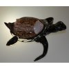 SKLENENÁ FIGÚRKA KORYTNAČKA 28CM VIACFAREBNÁ