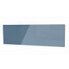 clip on glass retro blue perspektiv list