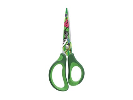 Nůžky KEYROAD Tattoo 15cm, zelená