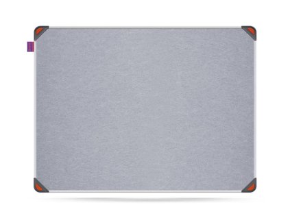 Filcová tabule šedá MEMOBE IDEA 60x45cm