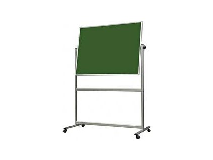 Revolverová keramická tabule pro popis křídou - 150 x 100 cm