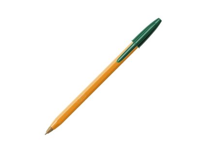 Kuličkové pero s víčkem Bic Orange, zelené