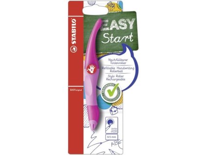 Ergonomické pero Stabilo EASY pro praváky, růžové
