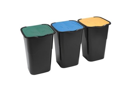 Popelnice na tříděný odpad, 3 x 50 l