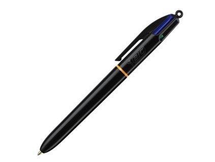 Kuličkové pero Bic PRO - čtyřbarevné, černé