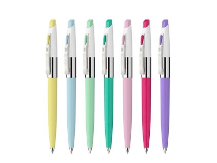 Kuličkové pero ICO 70 Retro Pastel, mix barev
