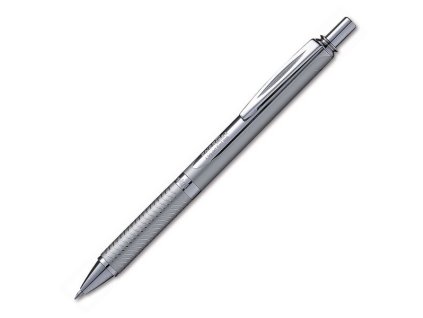 Gelový roller Pentel Energel Steel, stříbrný