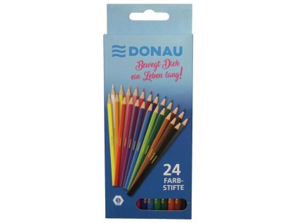 Pastelky Donau, 24 ks, nelámavé