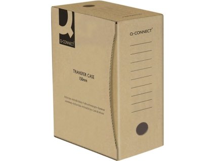 Archivační krabice Q-CONNECT - A4, 150 mm, šedá