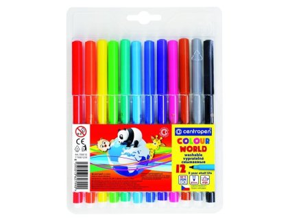 Fixy Centropen 7550, sada 12 barev