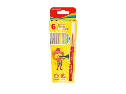 Fixy KEYROAD, sada 6 barev
