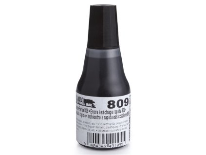 Razítková barva COLOP 809, rychleschnoucí, černá