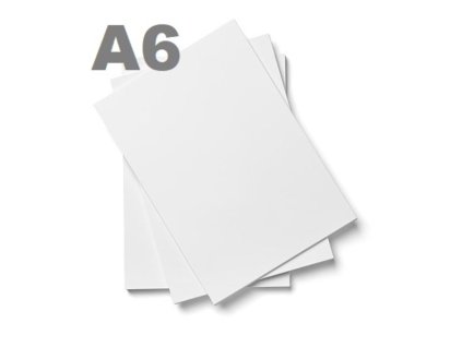 Kancelářský papír, formát A6, 80g, 500archů v bal.