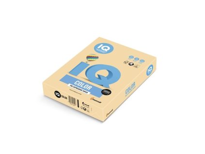 Barevný papír IQ A4-GO22,jemně zlatý,80g/m2,500 listů