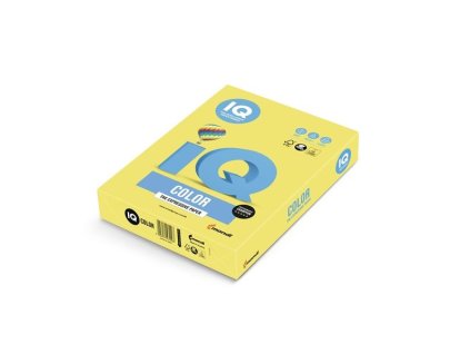 Barevný papír IQ A4-CY39,kanárkově žlutá,80g/m2,500 listů