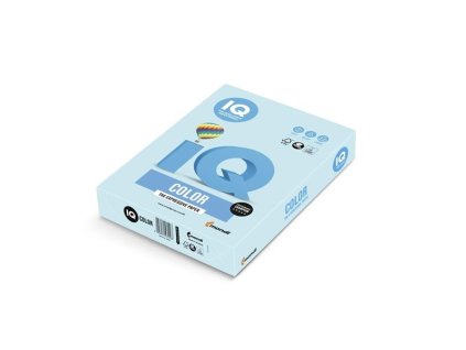 Barevný papír IQ A4-MB30,středně modrá,80g/m2,500 listů