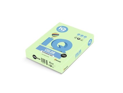 Barevný papír IQ A4-MG28,středně zelená,80g/m2,500 listů