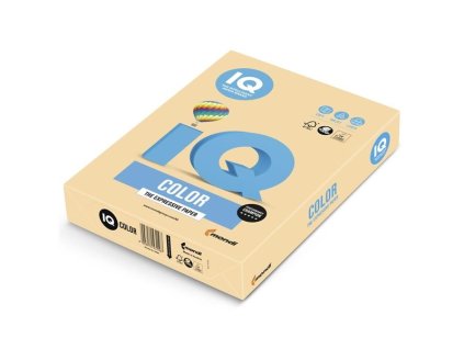 Barevný papír IQ A4-GO22,jemně zlatý,160 g,250 listů