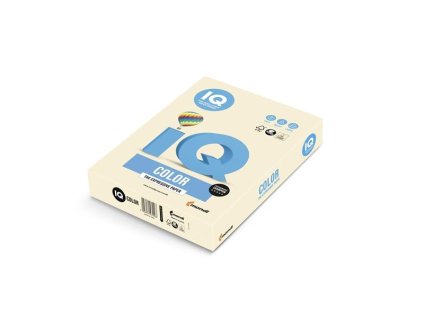 Barevný papír IQ A4-CR20, krémová,80g/m2,500 listů