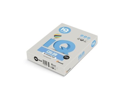 Barevný papír IQ A4-GR21,šedý,80g/m2,500 listů