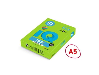 Barevný papír IQ Color A5-MA42,májově zelená,80 g/m2,500l.