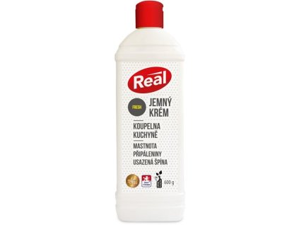 Jemný tekutý čisticí krém Real fresh, 600 g