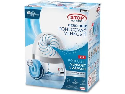 Pohlcovač vlhkosti Ceresit AERO 360° - bílý