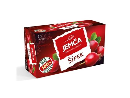 Bylinný čaj Jemča - šípek, 20x2,7g