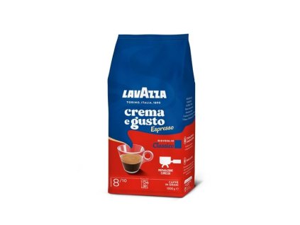Zrnková káva Lavazza - Crema e Gusto, 1 kg