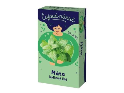 Bylinný čaj Čajová náruč - máta, 20x 1,5g