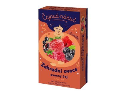 Ovocný čaj Čajová náruč - zahradní ovoce, 20x 1,5