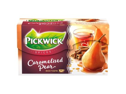 Černý čaj Pickwick-karamelizovaná hruška,20x 1,5 g