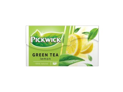 Zelený čaj Pickwick s citronem, 20x 2 g