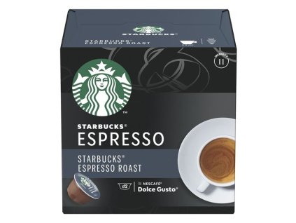 Kávové kapsle Starbucks Espresso Roast, 12 ks