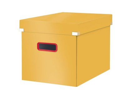 Krabice Click&Store Leitz Cosy-velik.L(A4),žlutá