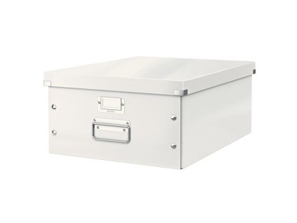 Krabice CLICK-N-STORE A3, Leitz WOW, bílá