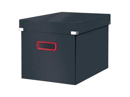 Krabice Click&Store Leitz Cosy-velik.L(A4),šedá