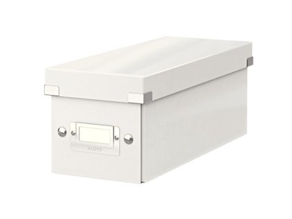 Krabice na CD CLICK-N-STORE Leitz WOW, bílá