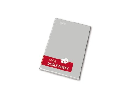 Kniha došlé pošty s tuhými deskami
