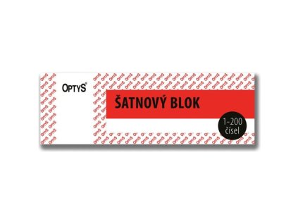 Šatnový blok, červený