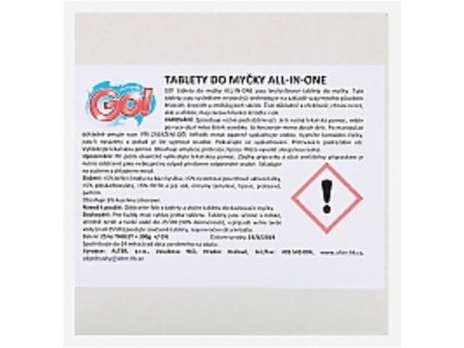 Tablety do myčky GO! - 60 ks
