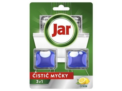 Čistič myčky Jar - tablety 3v1, 2 ks