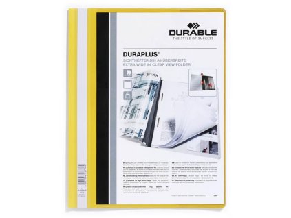 Plastový rychlovazač Durable nezávěsné, A4