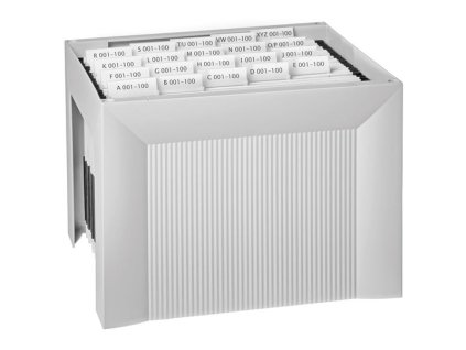 Box na Závěsné desky Karat,A4,plastový,šedý